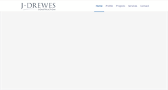 Desktop Screenshot of jdrewesconstruction.com